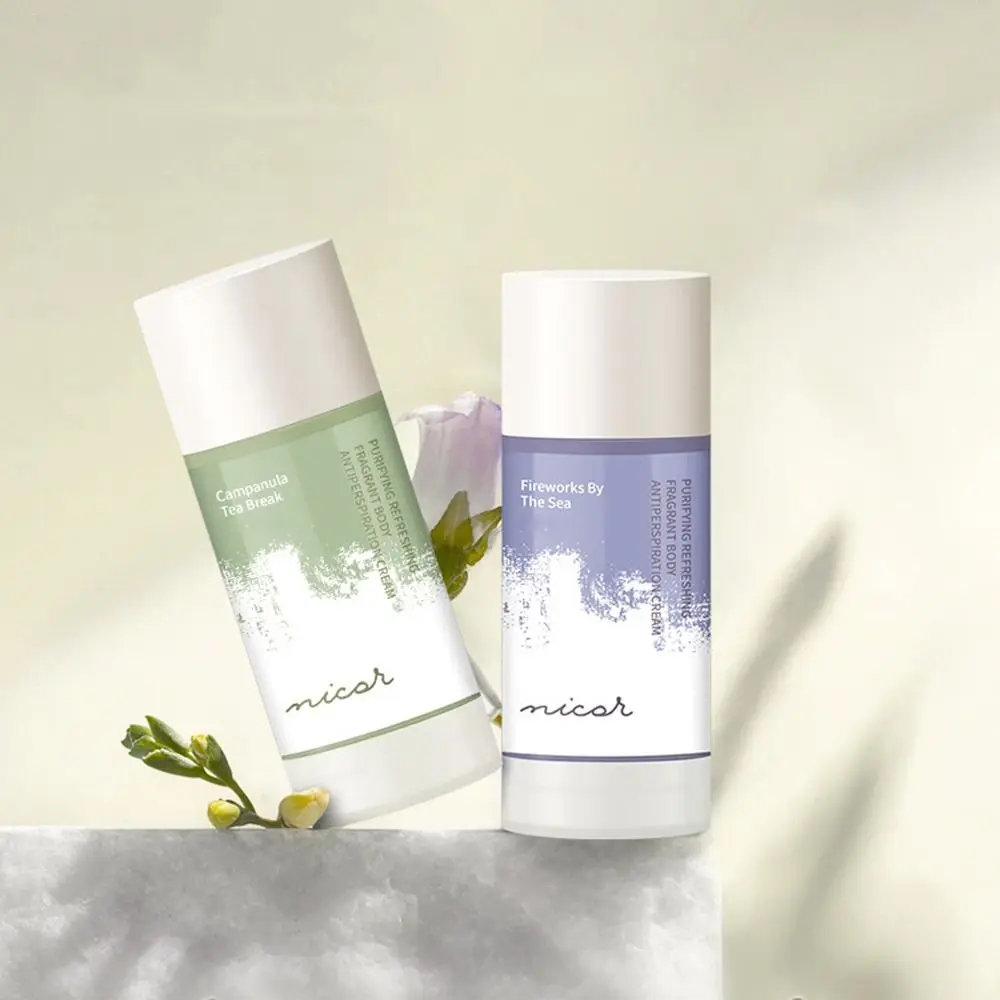 Roll-on Sweat Deodorant Remover Anti Odor Floral Scent Deodorant Stick Fresh Perfumes Long Lasting Fragrance