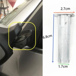 자동차 백미러 외부 베이스 컬럼 힌지 샤프트 고정, BMW X1 X3 F25 E83 E84