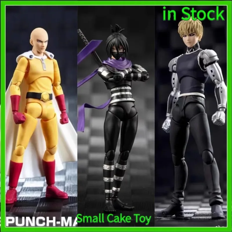 متوفر في المخزون شخصية أنيمي داسين نموذج Greattoys GT One Punch Man NEO HEROES أرقام Saitama Genos سرعة سونيك SHF PVC الشكل