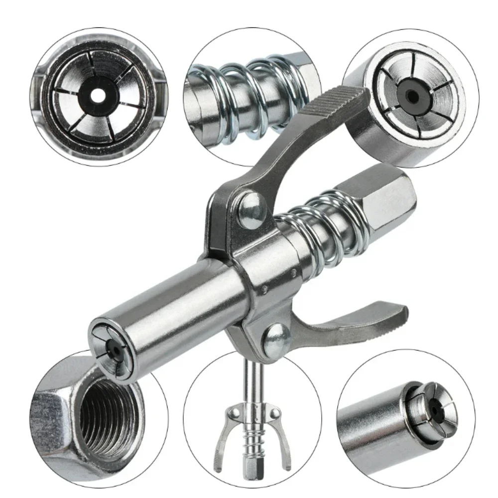 الشحوم بندقية المقرنة 10000 PSI NPTI/8 مضخة زيت الإفراج السريع الشحوم تلميح أداة سيارة حقنة زيوت التشحيم تلميح الشحوم فوهة للإصلاح
