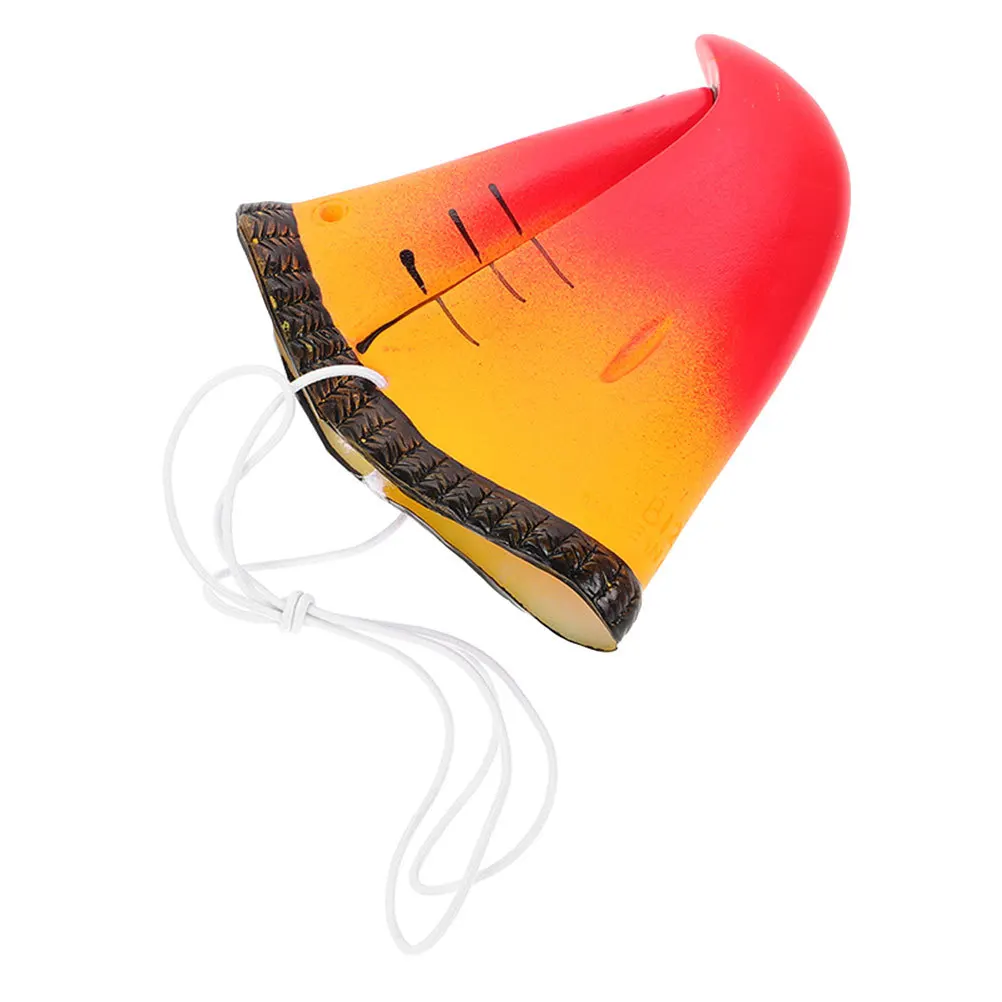 

Vinyl Parrot Nose Animal Cosplay Prop Realistic Lightweight Party Mask Carnival Costume Simulation Beak Decoration