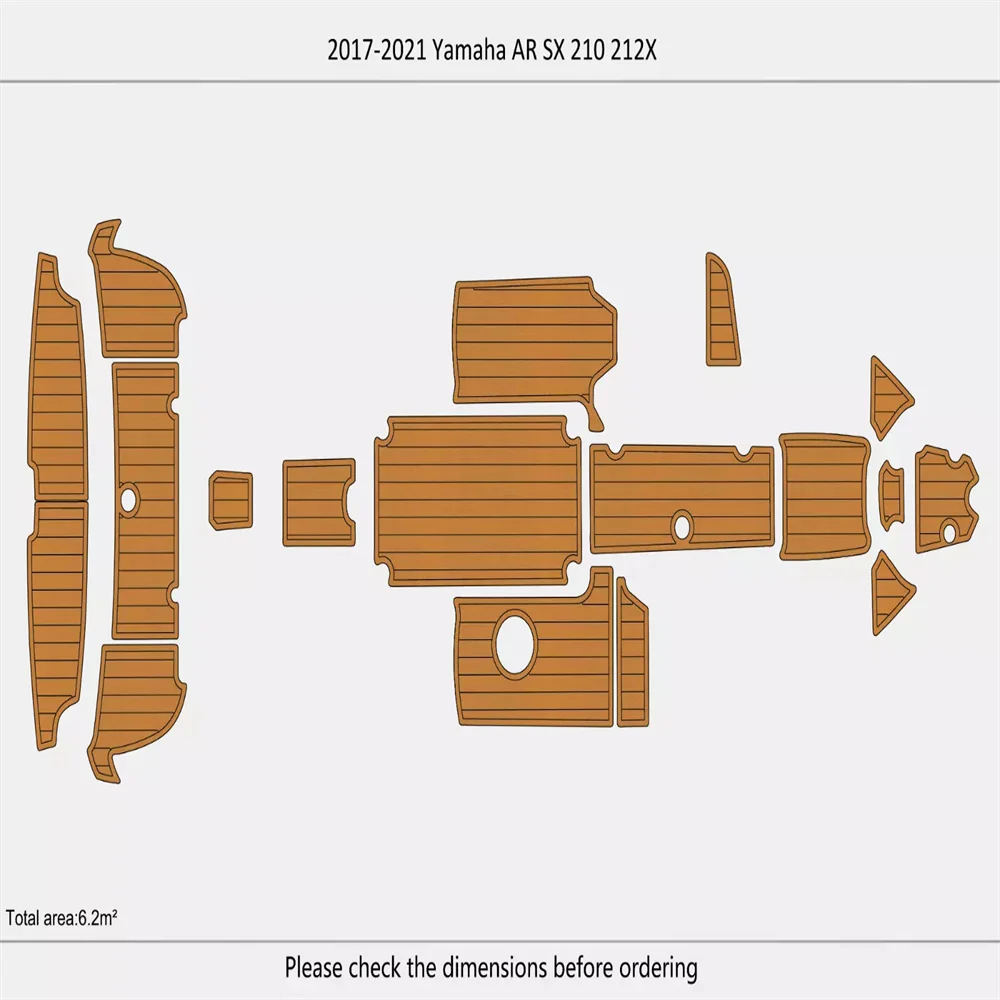 2017-2021 Ya-ma-ha AR SX 210 212 Cockpit Swim platform 1/4