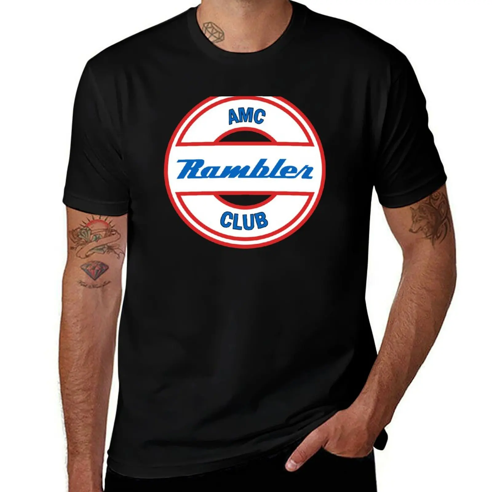 

AMC Rambler Club T-Shirt t shirt men 100% cotton luxury brand t shirt for man t shirts designer T-Shirt