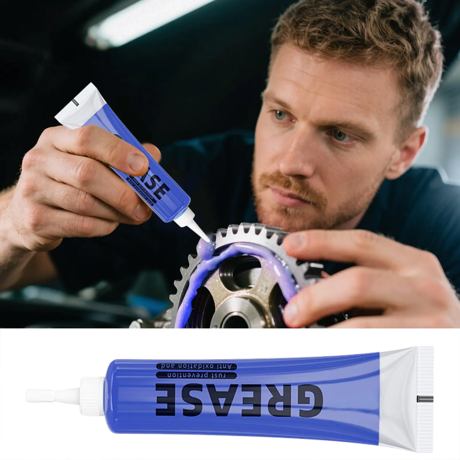 High Temperature Grease 20g High Temperature Reduce friction Industrial machinery lithium grease for Gears guide rails