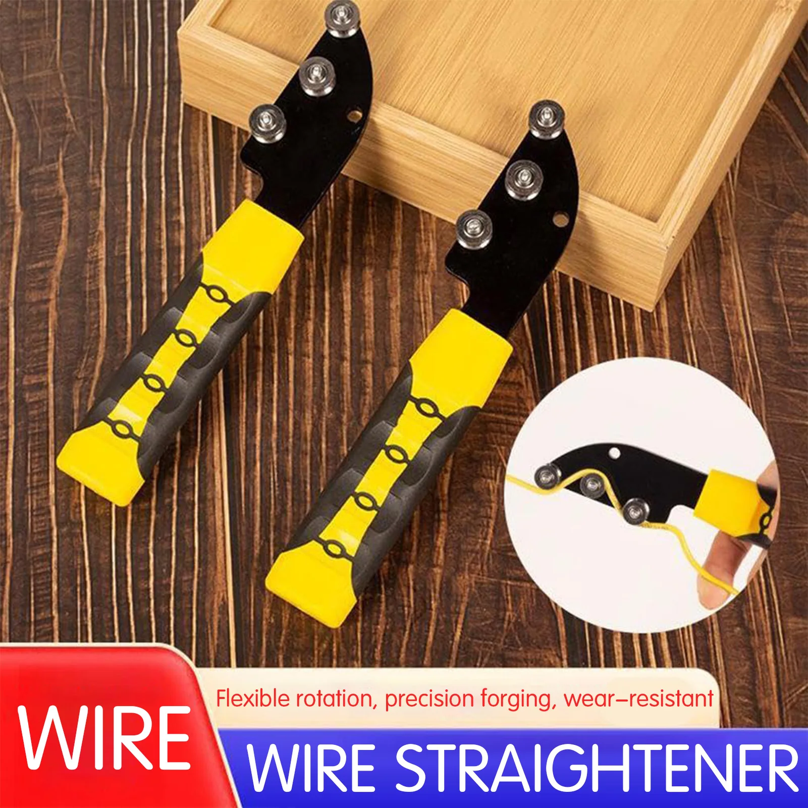 

Wire Straightener 20cm Stainless Steel Manual Straightener For Wire Steel Wire Cable Electric Box Cabinet Cable Straightener