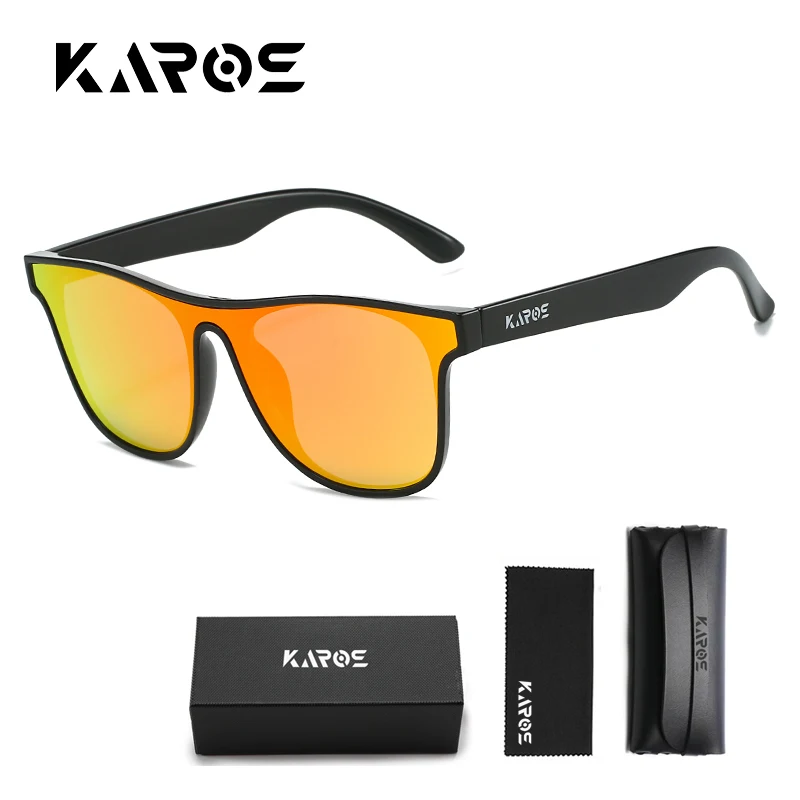 KAROS Fashion Sunglasses Men Women Luxury Travel Vintage Sun Glasses Driving Fishing For Man Outdoor UV400 Eyewear YZ2016WB