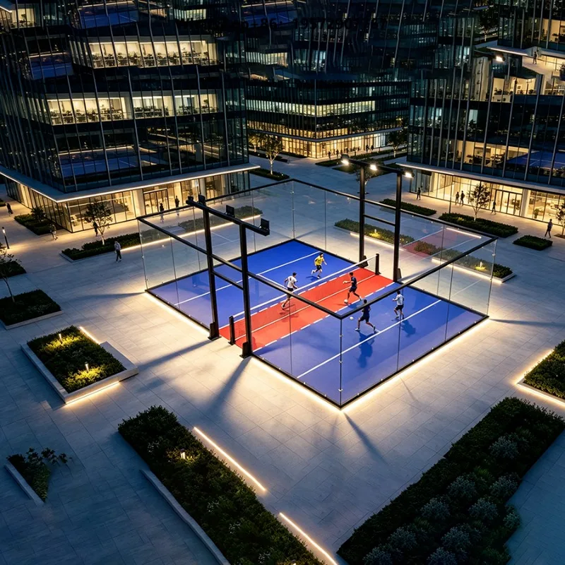 Professional Court Manufacturer Custom Indoor Football Sports Court Factory
