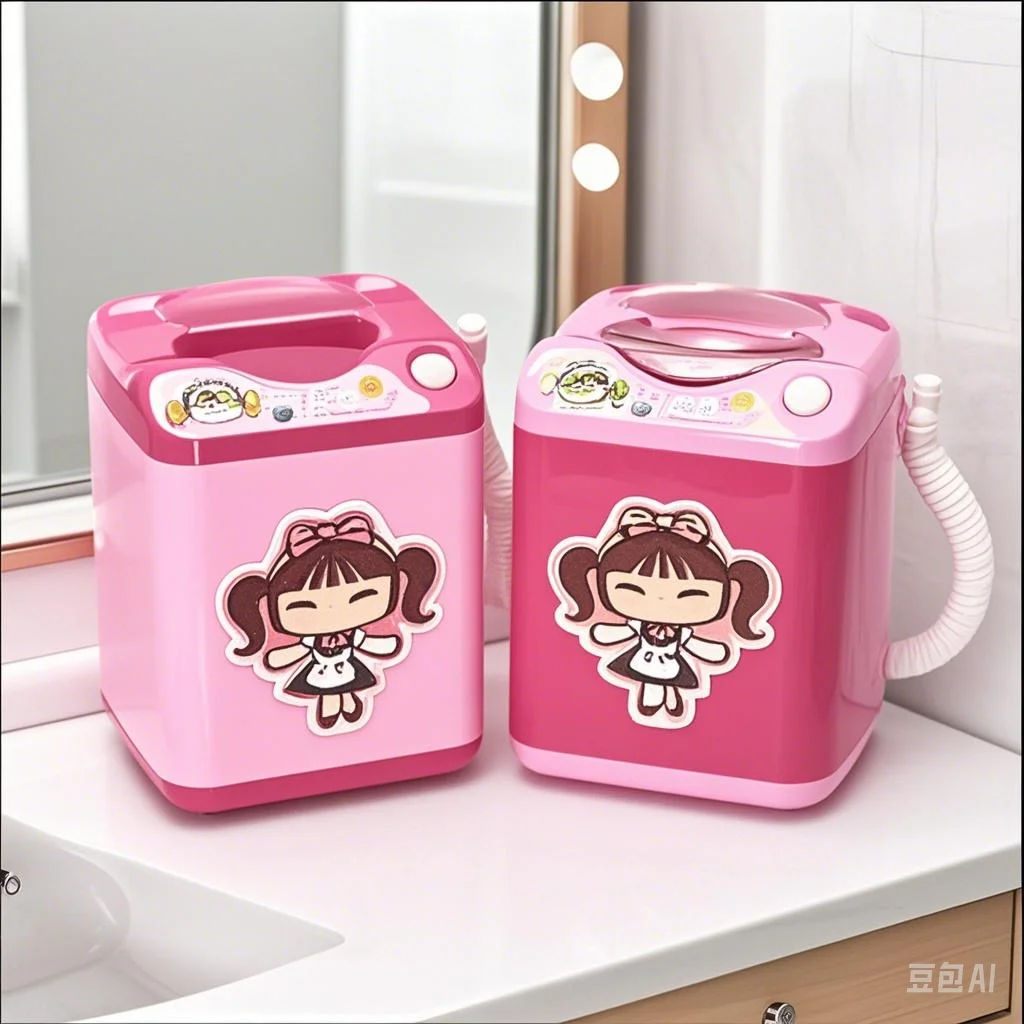 ミニパウダーパフ子供スポンジ電気洗浄プラスチックメイクツール洗浄機クレンザードライとウェット両用パウダー