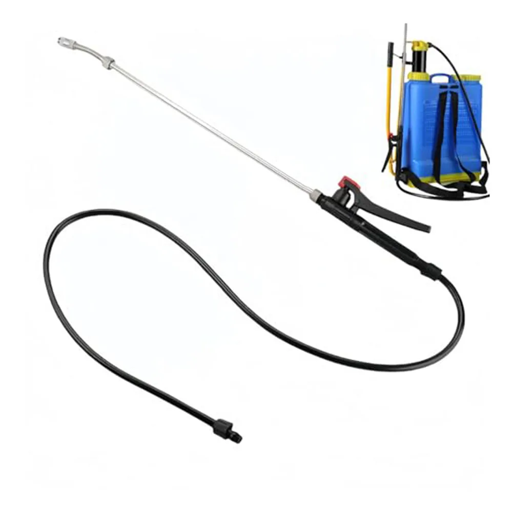 1 Set Stainless Steel Sprayer Wand 48cm To 112cm With Adjustable Nozzle For Garden Plant Care And Car Washing Cleaning Tool