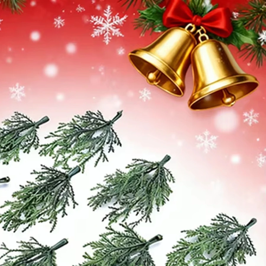 

30/60 Pieces Artificial Plants Home Room Decor Accessories Christmas Wreath DIY Craft Scrapbook High Quality Wedding Bridal Tree