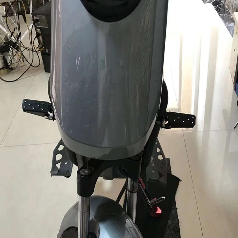 

1 Pair Bike Rear Seat Pedal Foldable Steel Bicycle Rear Pegs Non-Slip Cycling Footrest For Mountain Road Bmx Universal