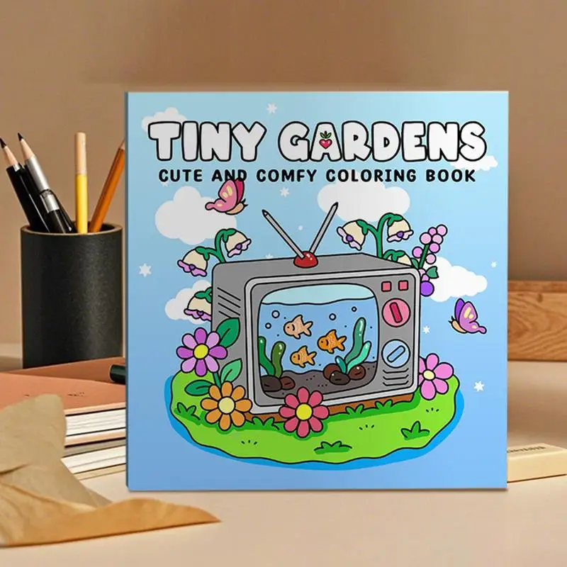 Schattig kleurboek kunst schilderij notitieboekje 24-pagina's vroeg leren kleurboek voor kleuterschool reizen thuis kleuterschool