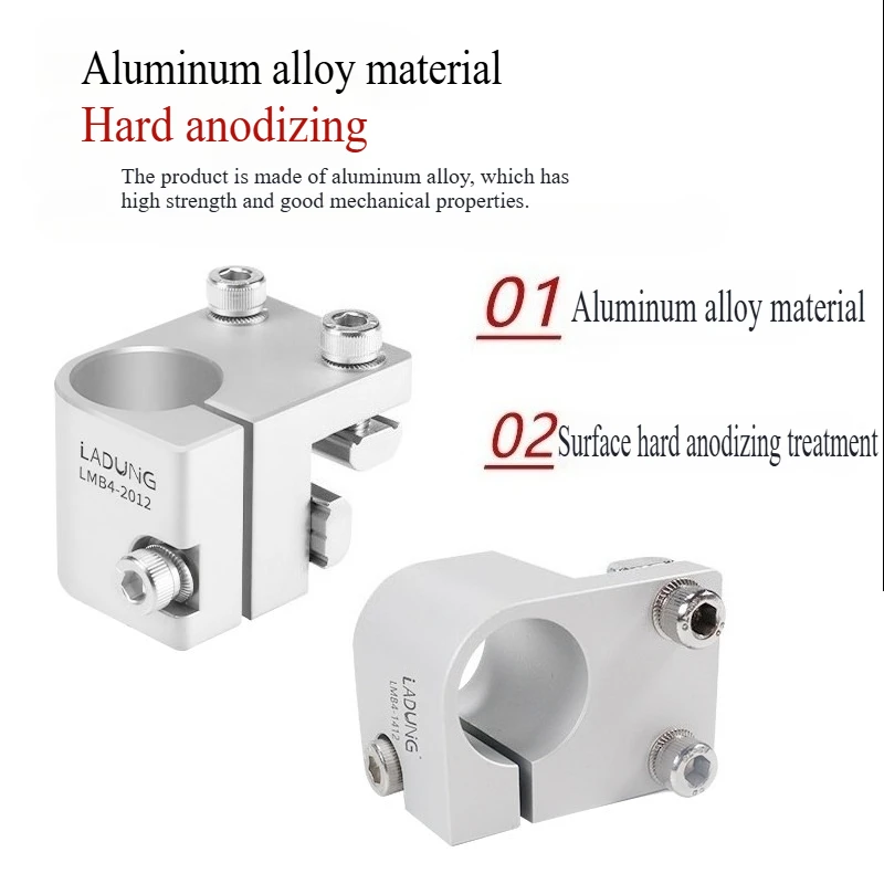 LADUNG Pneumatic Vacuum Fittings Suction Cup Holder Sucker Mounting Bracket Assembly LMB4-1412/2020 Robot Arm Automation Tools