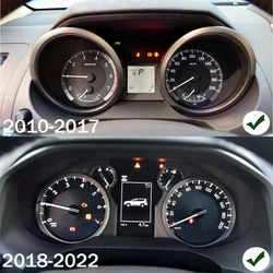 For Toyota Land Cruiser Prado 150 J150 Linux OS System Auto Accessori 12.3“ Car LCD Instrument Dash Panel Board Meter Screen