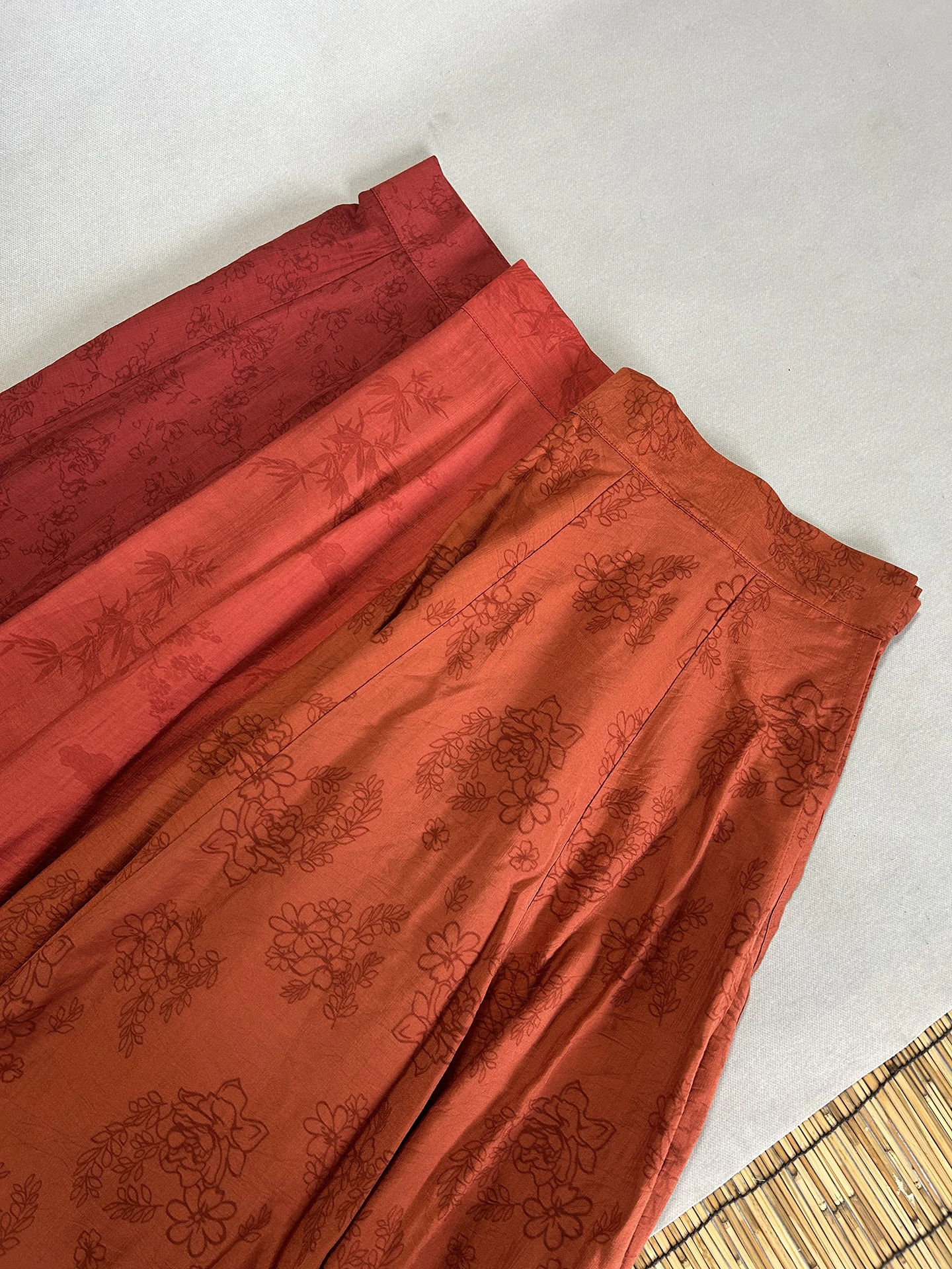 

Manenxue Tang Dynas Sle, однослойная дышащая юбка из смеси шелка с принтом, женская летняя юбка Hanfu Faion