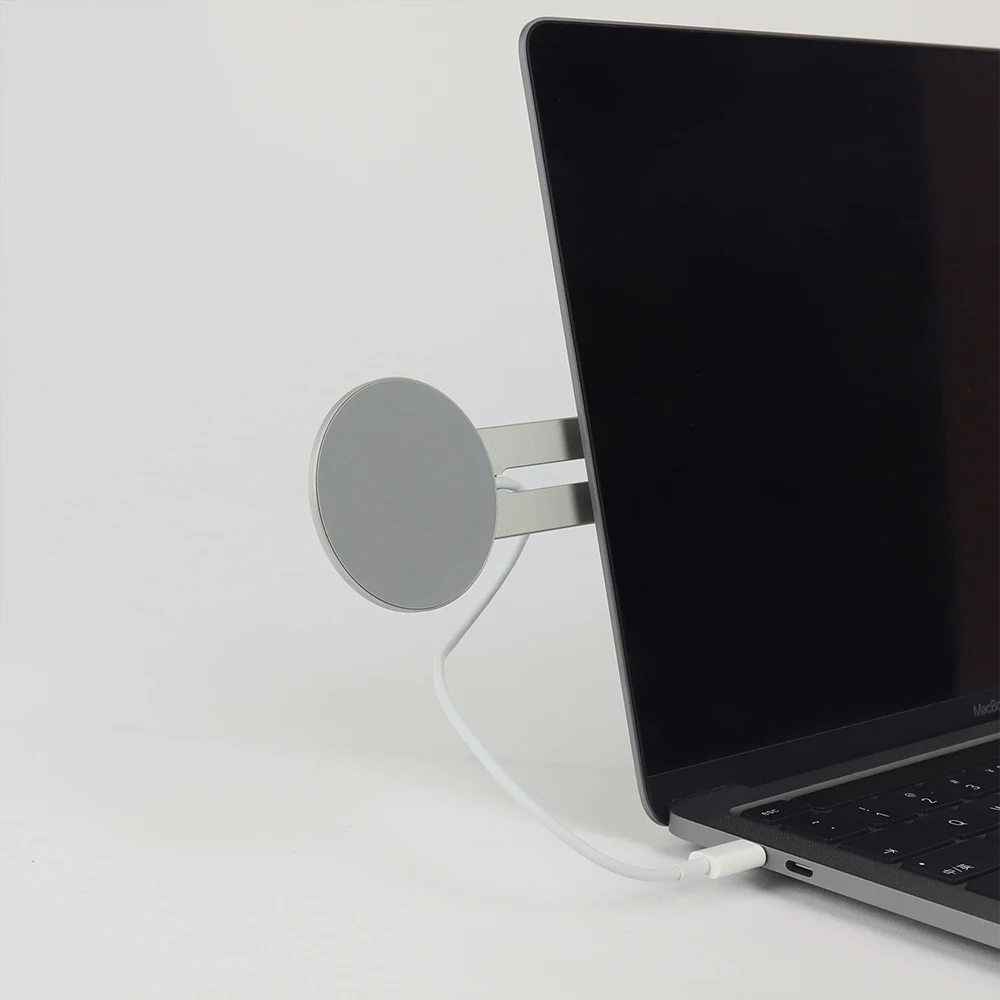 15W Magnetic Wireless Charger For Macsafe iPhone 13 12 mini pro max Fast Wireless Charging Laptop Phone Holder Monitor Bracket