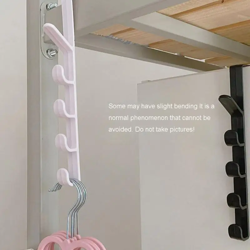 Aan De Muur Gemonteerde Spijkervrije Deurhanger-Vrije Installatie Deur Terug Gemonteerde Hanger Creatieve Hangende Kapstok Zonder Ponshaak