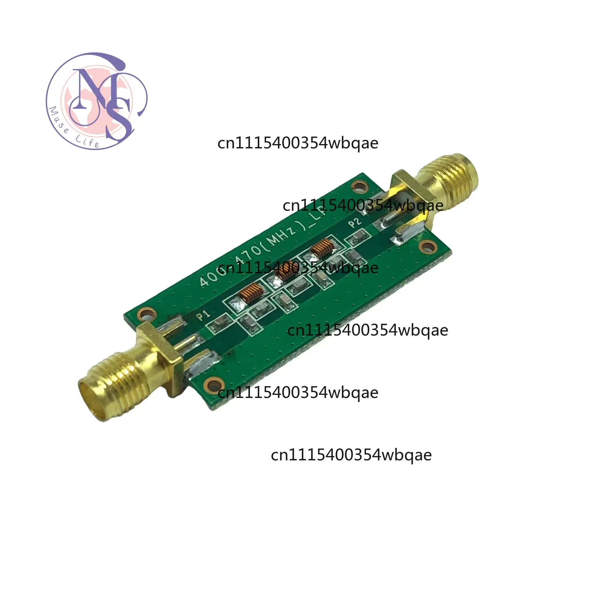 ZOCI-FOR-433MHz 470MHz RF Low Pass Filter LPF 7th-order Elliptic Function HF Radio Module, Replacement Parts