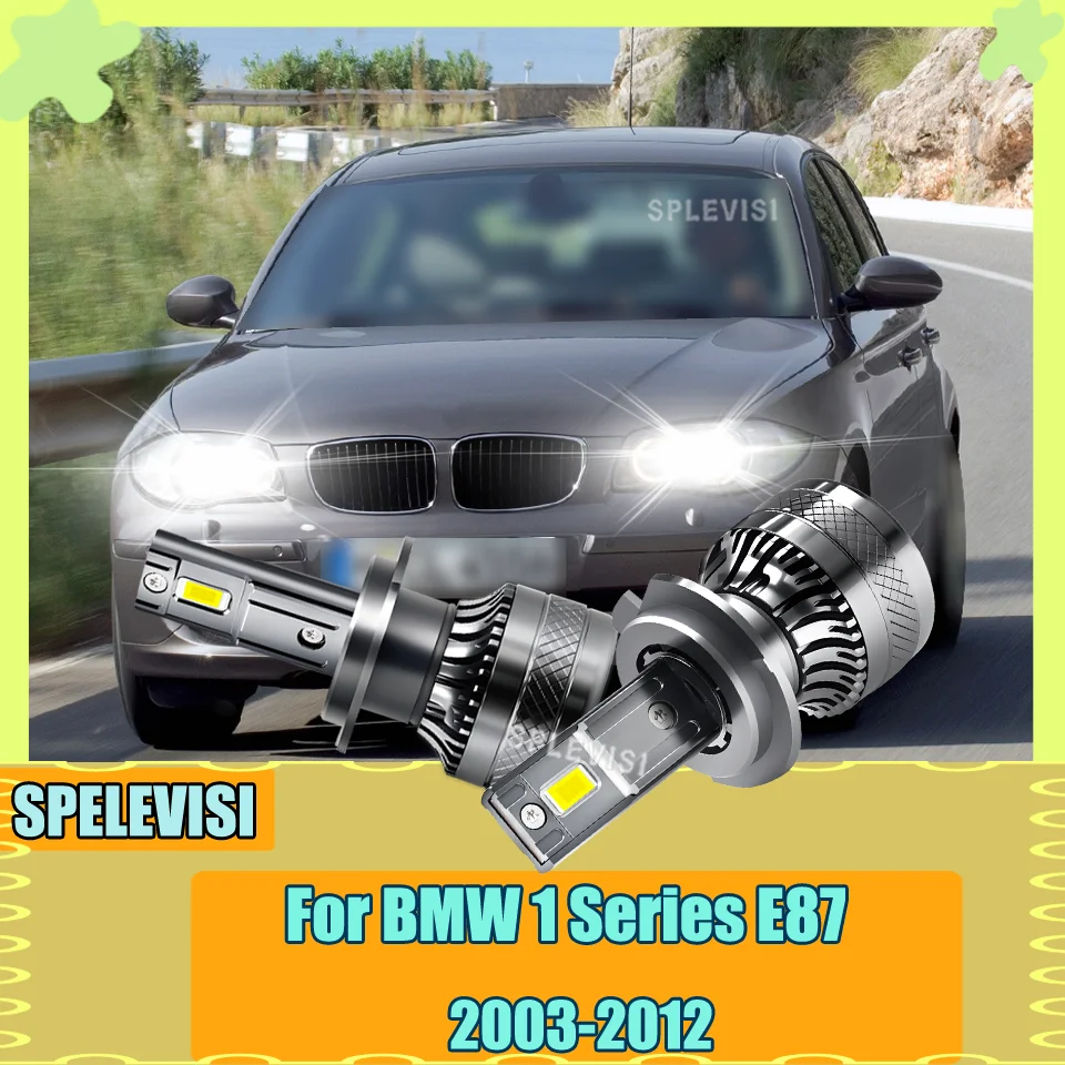 

Aluminum LED Car Headlight Turbo Lamp Bulb FOR Rainy Day For BMW 1 Series E87 2003 2004 2005 2006 2007 2008 2009 2010 2011 2012