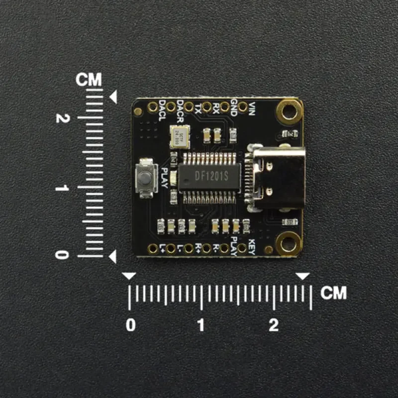 DF1201S DFPlayer PRO MP3 Player Modules, High-performance Audio Playback Accessory with Professional MP3 Decoding Function