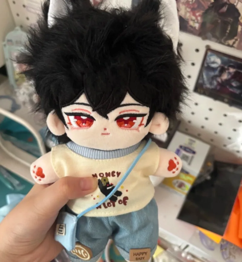 

Плюшевая кукла Айн из аниме, 20 см, для всех поколений, с хлопковым телом, одежда для переодевания, костюм для косплея, мягкая игрушка, подарок