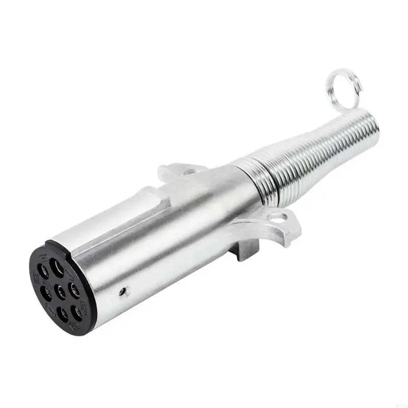 7 Way 24V Metal Trailer Link 7P PLUG ALU 24V N TYPE Towing Adapter for Powerful Towing & Reliable Transfer Use D7YA