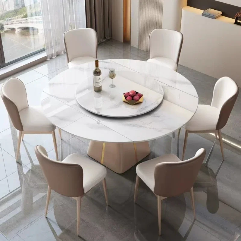 ZDining sala de jantar mesa de mármore retangular redonda oval designer mesas de jantar de café define serviço de luxo mesas de jantar cozinha