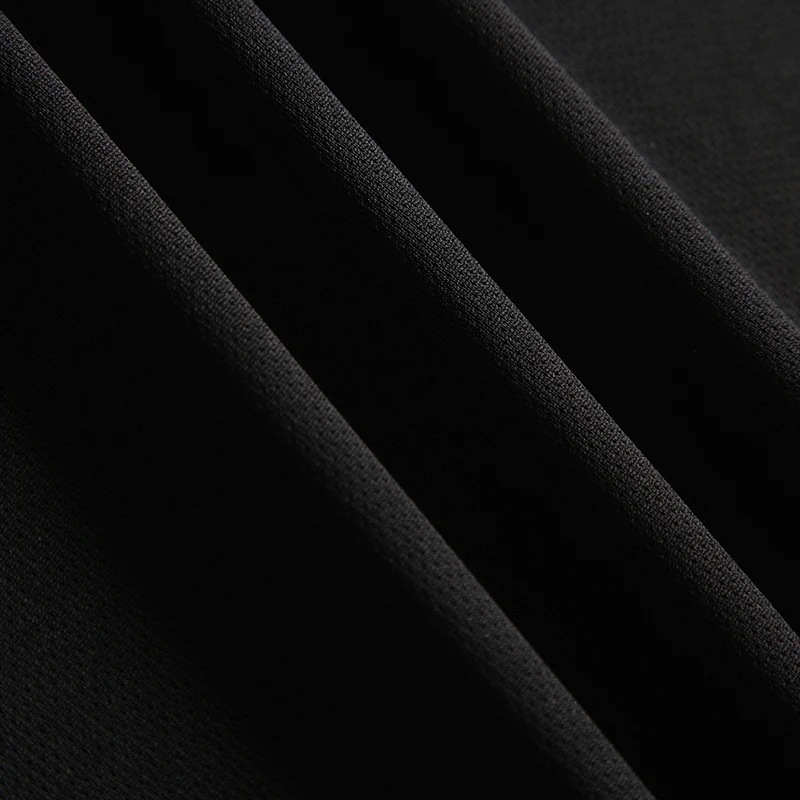 1/2-Piece Men's Summer Black And White Solid Color Quick Drying Sports Short Sleeved Loose And Breathable Sports Running Trend
