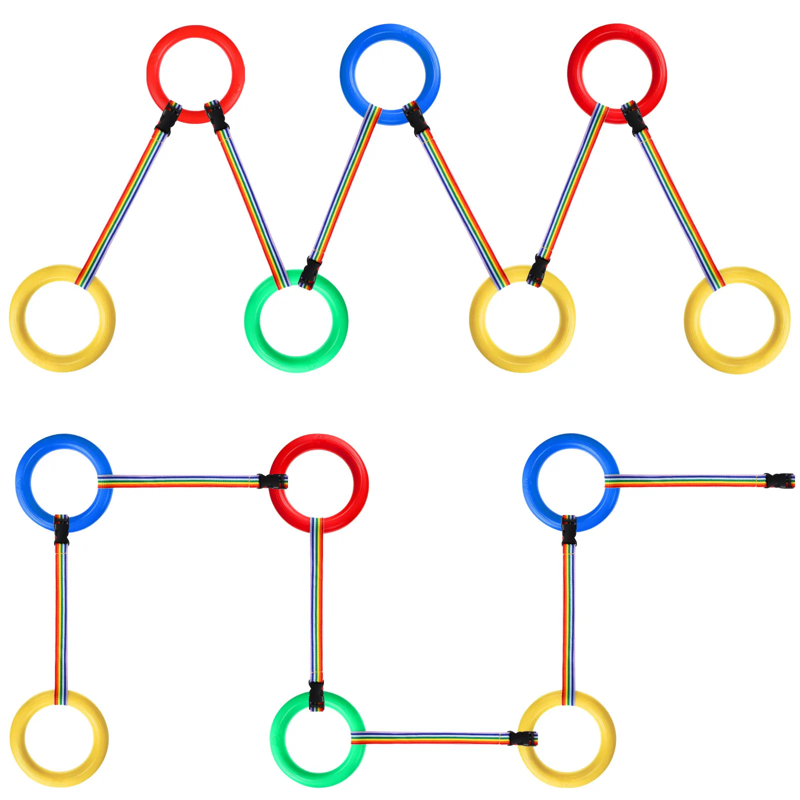 

Набор из 12 штук: Детские поводки-веревки с цветными ремнями для прогулок, предотвращающие потерю, для дошкольников, детских садов и начальной школы, для обеспечения безопасности