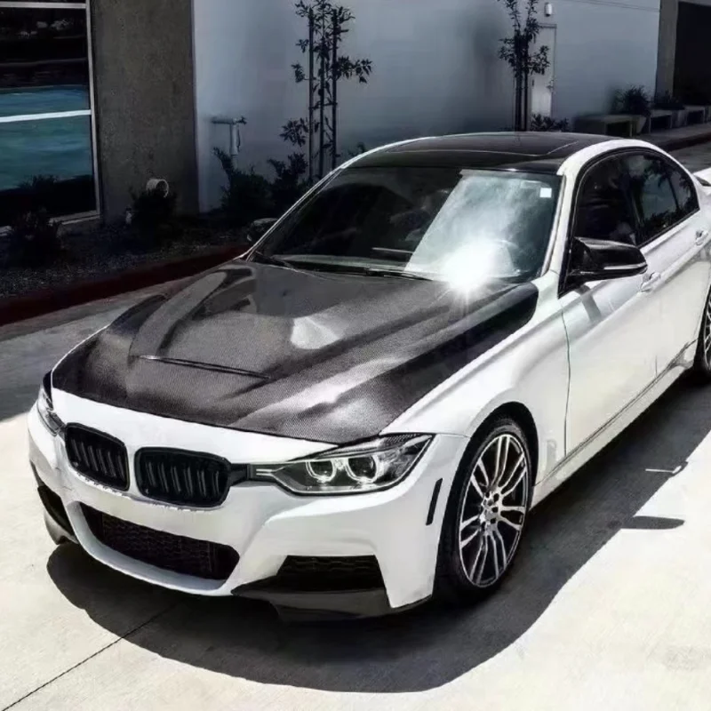 

Dream Car Flying Wing 2025 New Style Carbon Fibres GTS Front Bonnet Hood For 3 Series 4 Series F80 F82 M3 M4 F30 F32 F33 F36