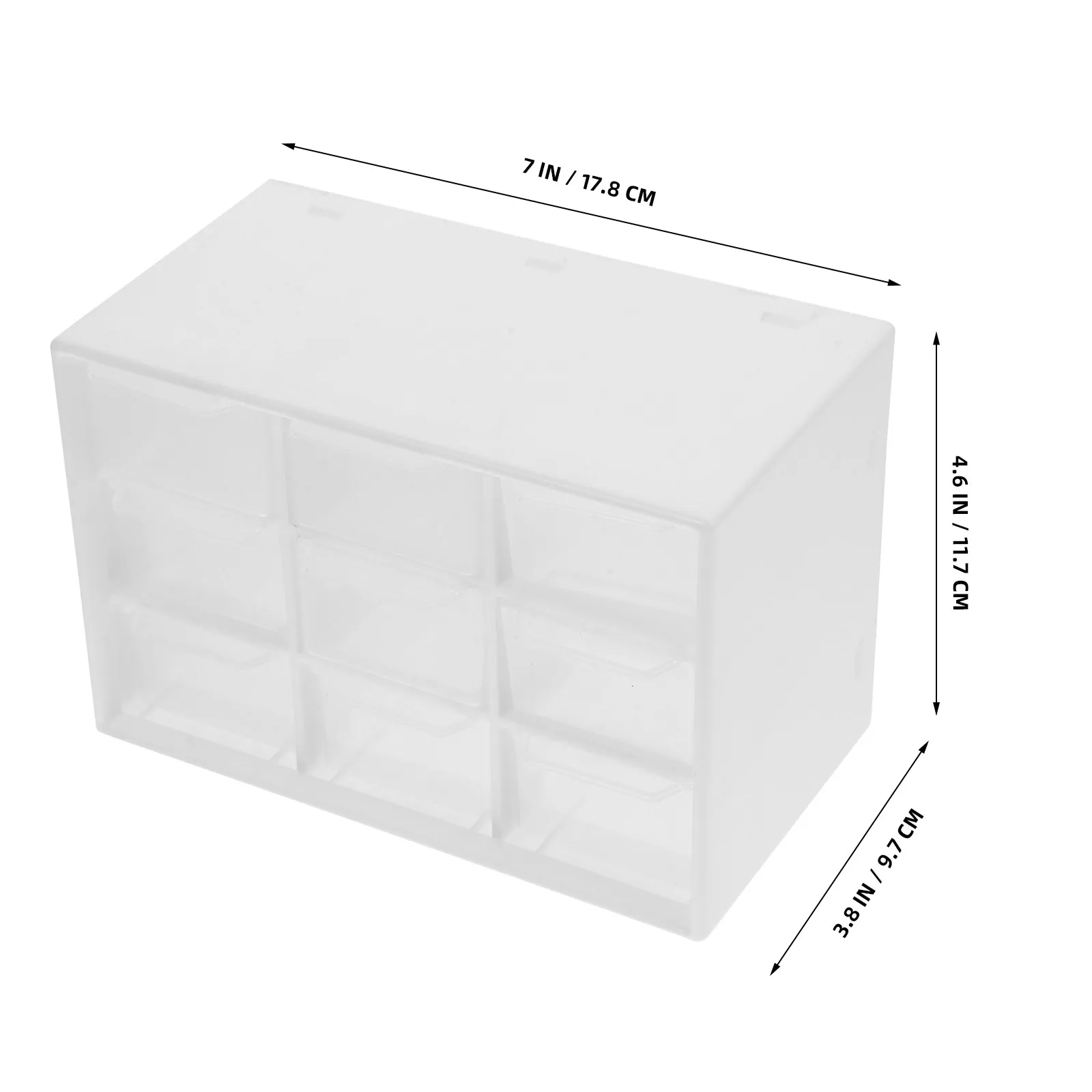 2Pcs Desktop Drawer Storage Units Layered Organizer Box Compact Desk Organizer Sundries Storage Box for Office Home Bedroom