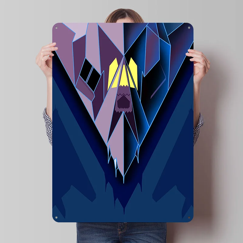 F 117 Nighthawk Printing Poster Customized Retro Wall Art Vintage Metal Signs for Room Bedroom Decoration Garage Office Decor