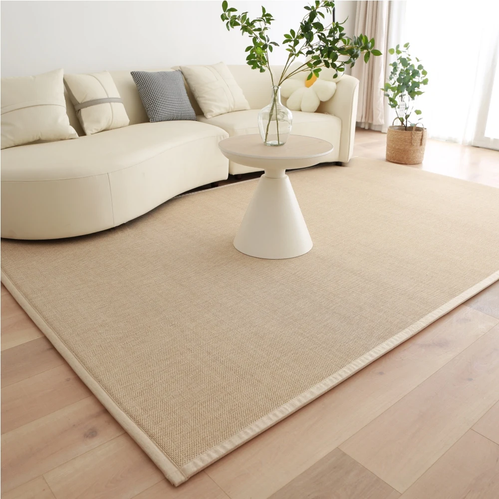 Handwoven Bamboo-Style Mixed Fiber Floor Rug Thick Or Cm Mat In Multiple Large Sizes Living Room Bedroom Balcony Tea Tatami