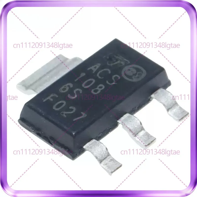 30pcs Original ACS108-6SN-TR ACS108-6SN SMD SOT-223 Bidirectional Thyristor