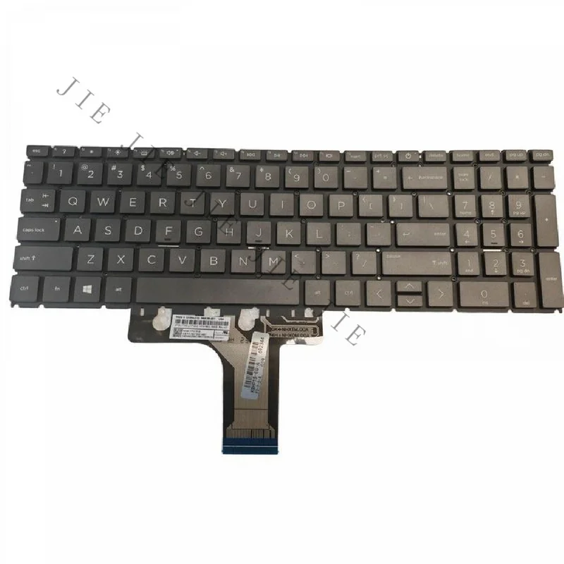SA+New US English Backlit Laptop Replacement Keyboard For HP 17-CN 17-CP 17S-CU 470 G8 TPN-L140 I140 I139 L139