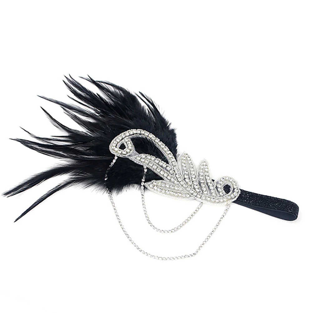 

Rhinestone Headb Elastic Vintage Elegant Stage Performance Hair Accessories Bridal Travel Wedding Party Banquet