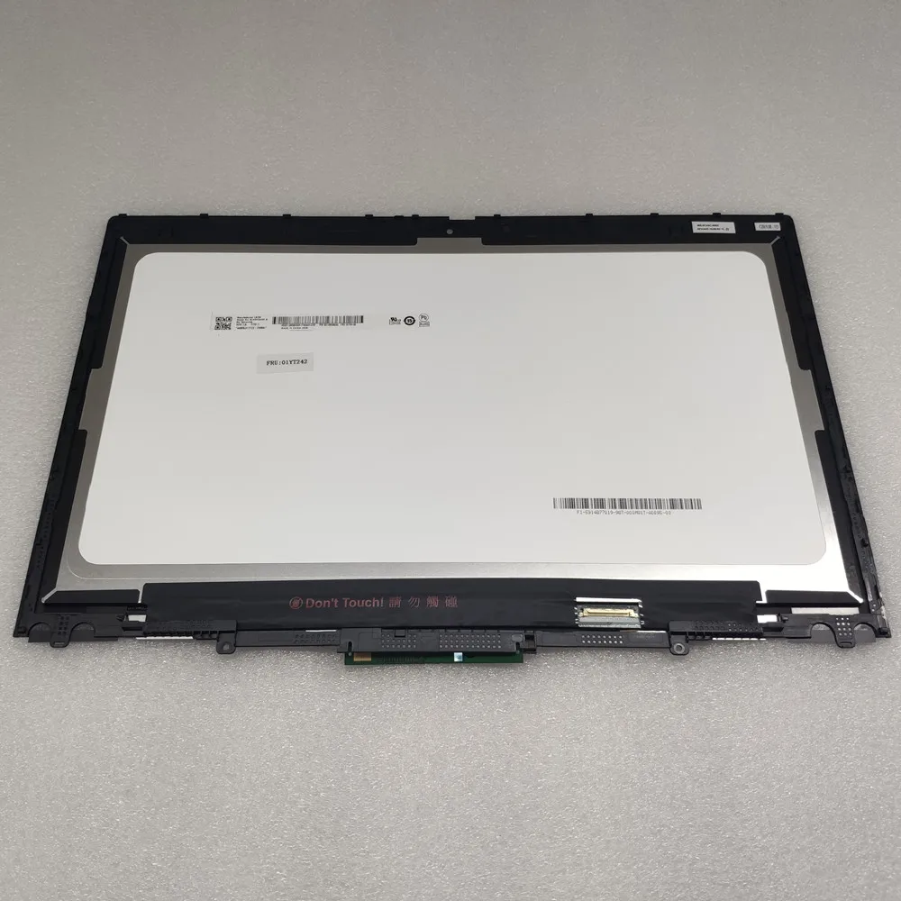 X1 Yoga Generasi Ketiga Layar 01YT242 01YT243 01AY922 01AY923 untuk Lenovo Thinkpad LCD Display Panel Sentuh Digitizer Assembly