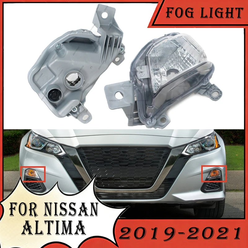 

For Nissan Altima 2019-2021 Front Bumer Headlight Lamp Turn Signal Light Fog Lamp Assembly Auto Parts 26130-6CA0A 26130 6CA0A