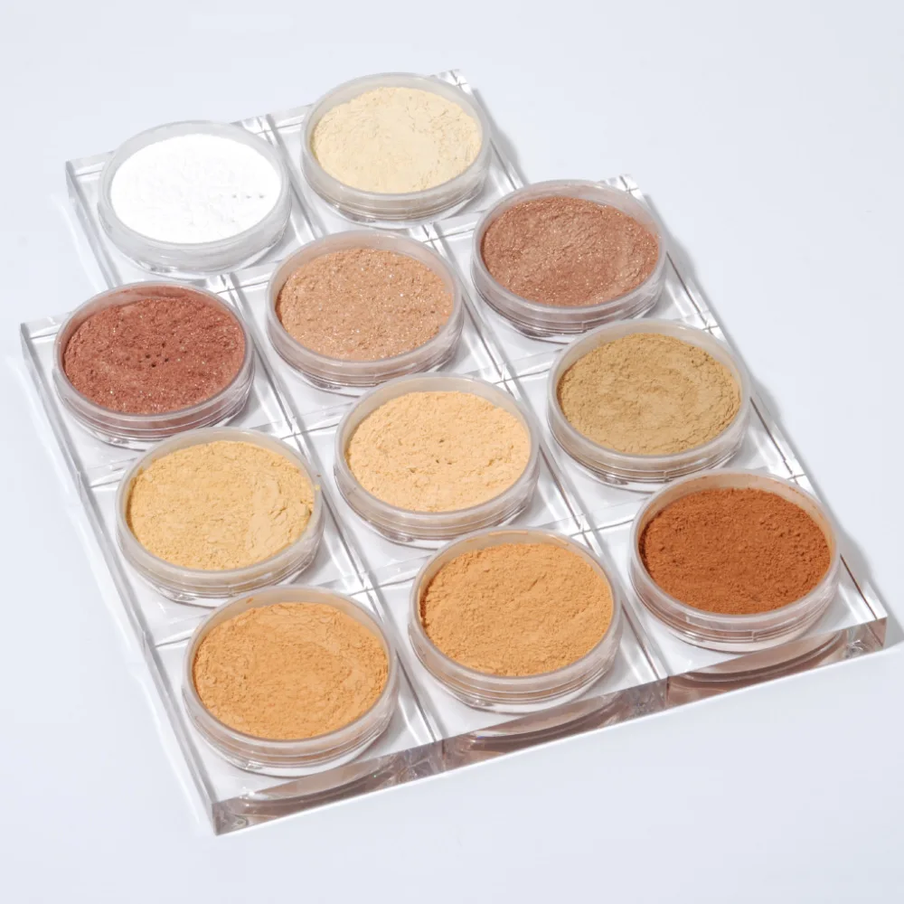 

No Logo Face Translucent Loose Setting Powder Shrink Pores Waterproof Matte Makeup Oil-control Professional OEM Banana Powder