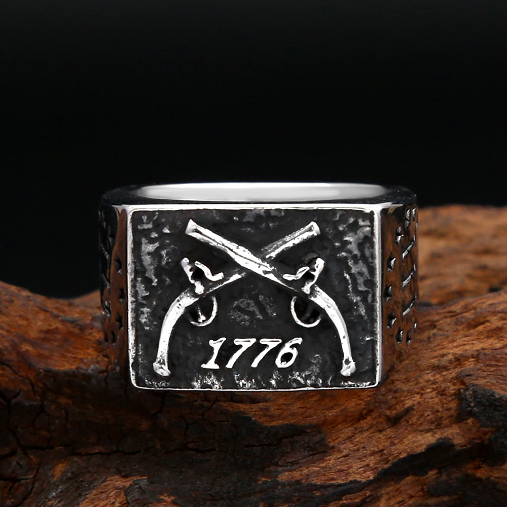 Vintage 1776 Signet Ring van r - Mens Signet Ring recensie en prijs