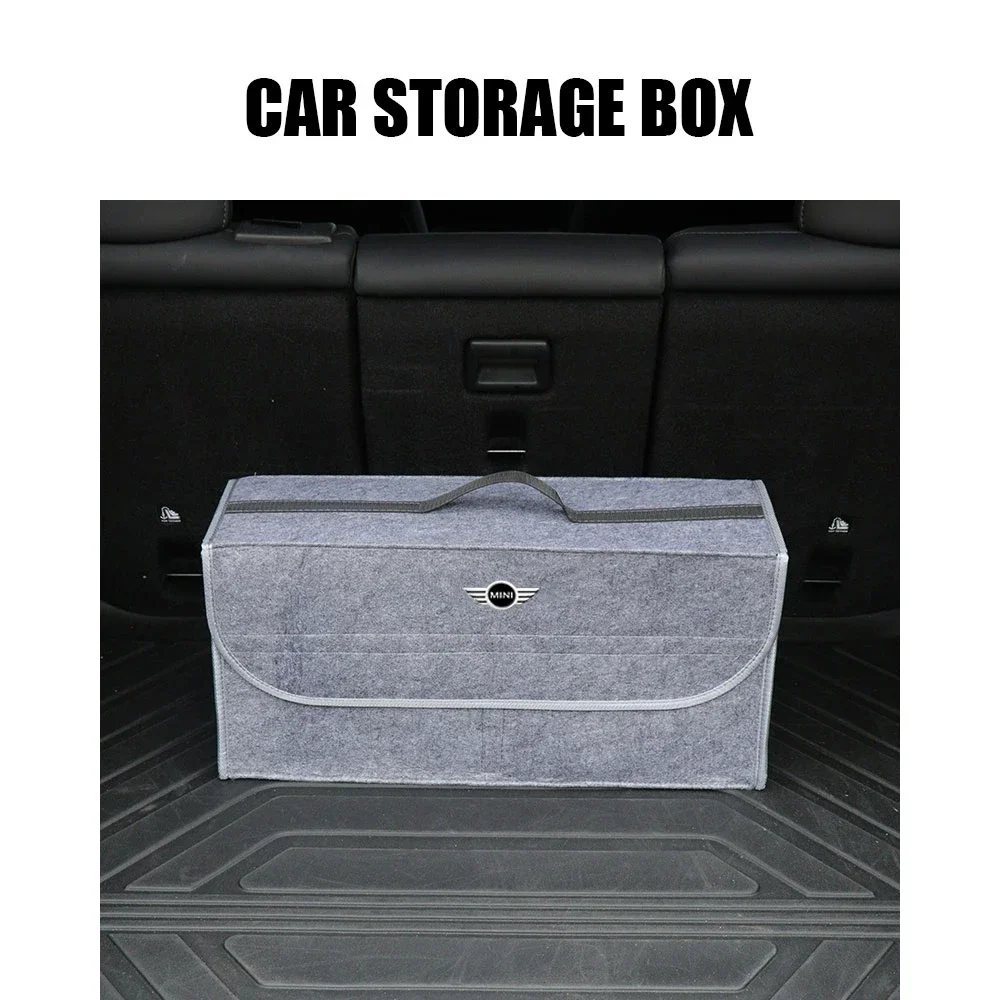 

Car Trunk Storage Bag Organizer Sundries Stowing Tidying Box For BMW Mini Cooper R56 R50 R53 F56 R60 2011 2012 2013 2018 2019