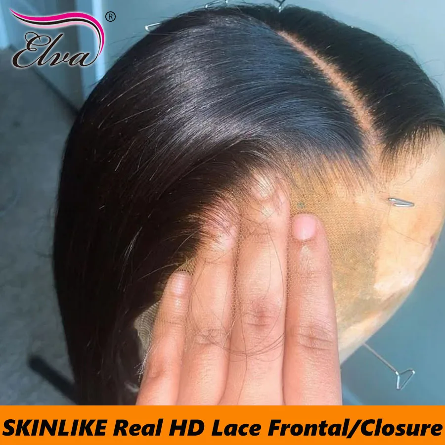 9X6/6X6 Skinlike HD Lace Closure Only100% Human Hair Melt Skins Vrigin Hair Undetectable Swiss Straight 13x4 13x6 Lace Frontal