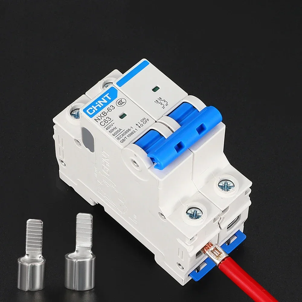 C45-Klemmen für Elektrokabel-Stecker, Luftschalter, Leistungsschalter, Drahtverbinder, C45-4/6/8/16 Kupfer-Crimp-Klemme – Detail 9