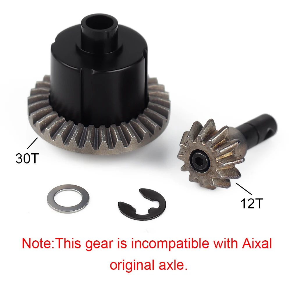 Metal Front/Rear Dogbone Shaft Axle Gear Set for 1/10 RC Crawler INJORA 90046 Axles Upgrade Parts