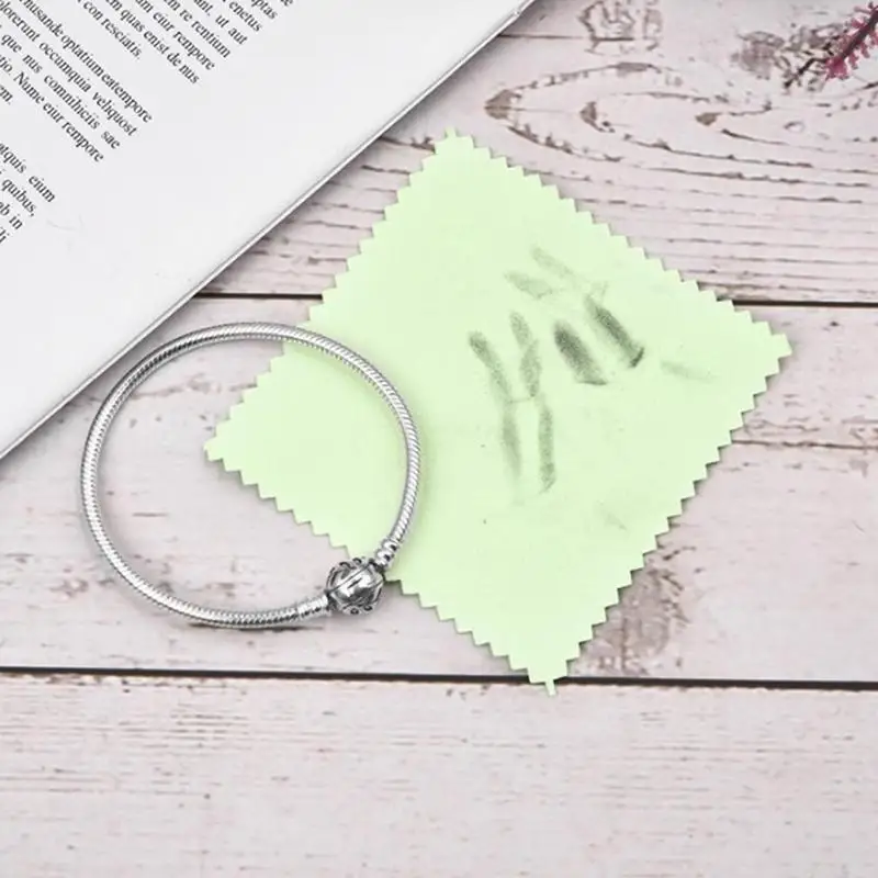 8x8cm Color Cleaning Polishing Cloth Soft Clean Wipe Cloth Of Jewelry Tools*100