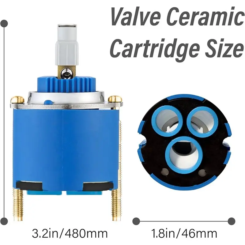 A76X-Faucet Cartridge Replacement 46Mm For Grohe 46048000 Single Handle Faucet And Sink Faucet