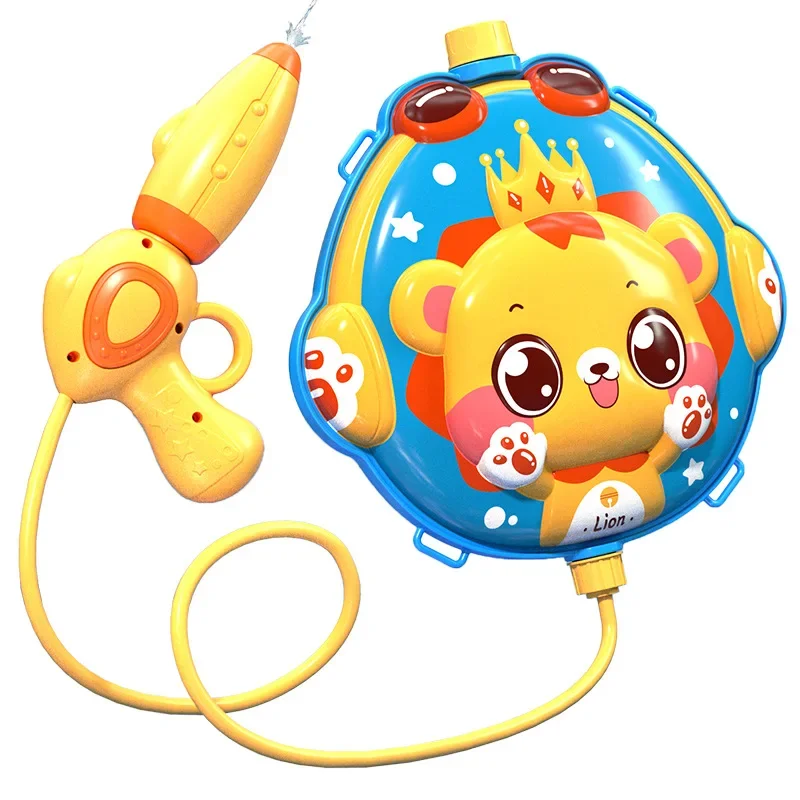 

Children Summer Water Guns Outdoor Beach Water Battle Wimming Pool Party Backpack Spray Water Gun Cartoon Animals Water Gun Kids