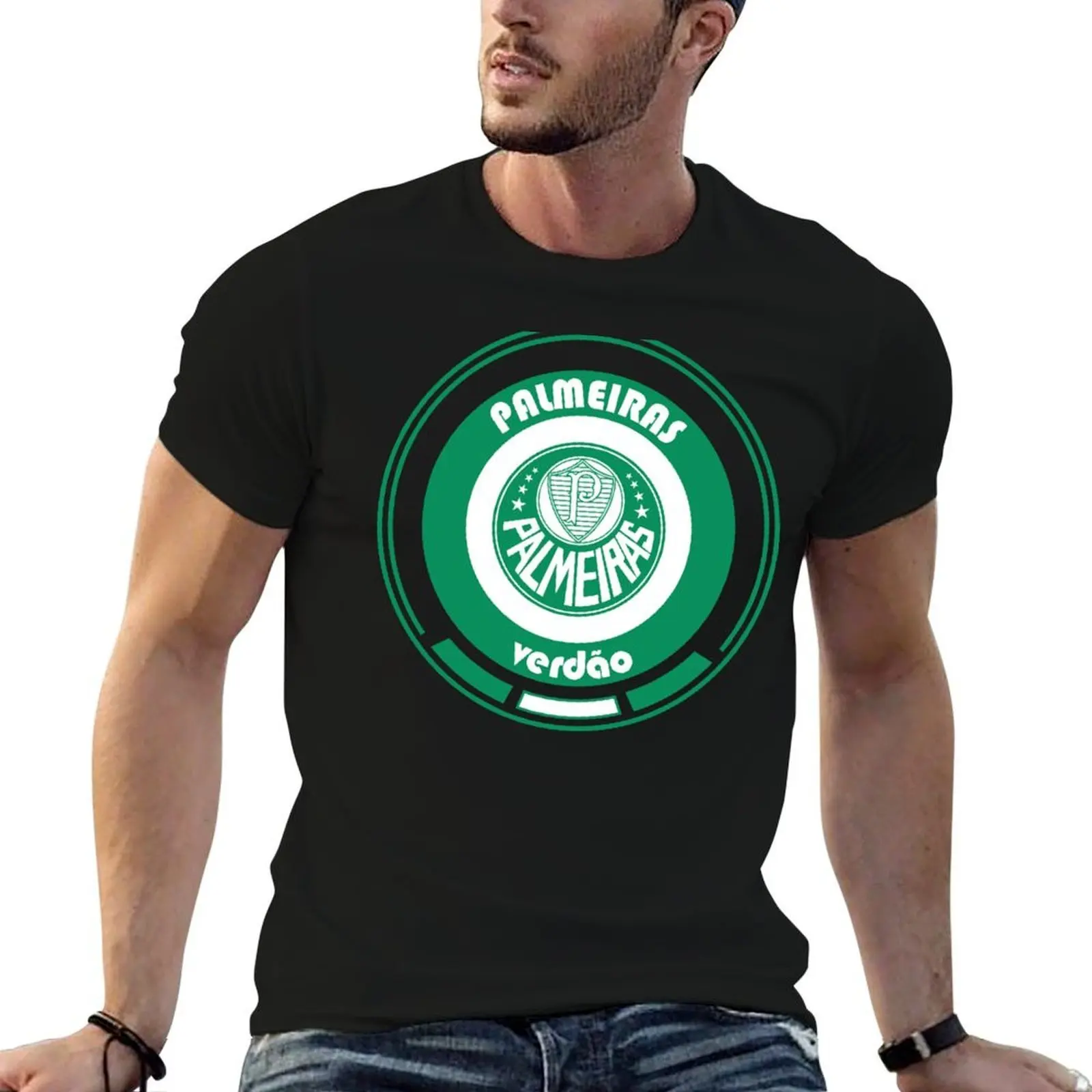 

Serie A - Team Palmeiras T-Shirt t shirt personalised man t shirts for men casual T-Shirt