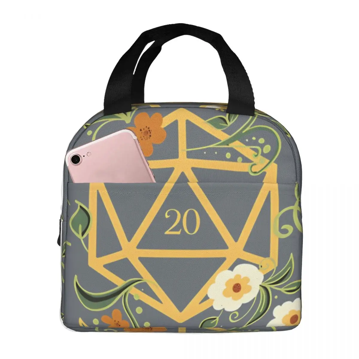 School Plant Lovers Polyhedral D20 Dice Tabletop RPG Pullover Sweatshirt Tote Accessories D-Dungeons A-And D-Dragons Food Grils