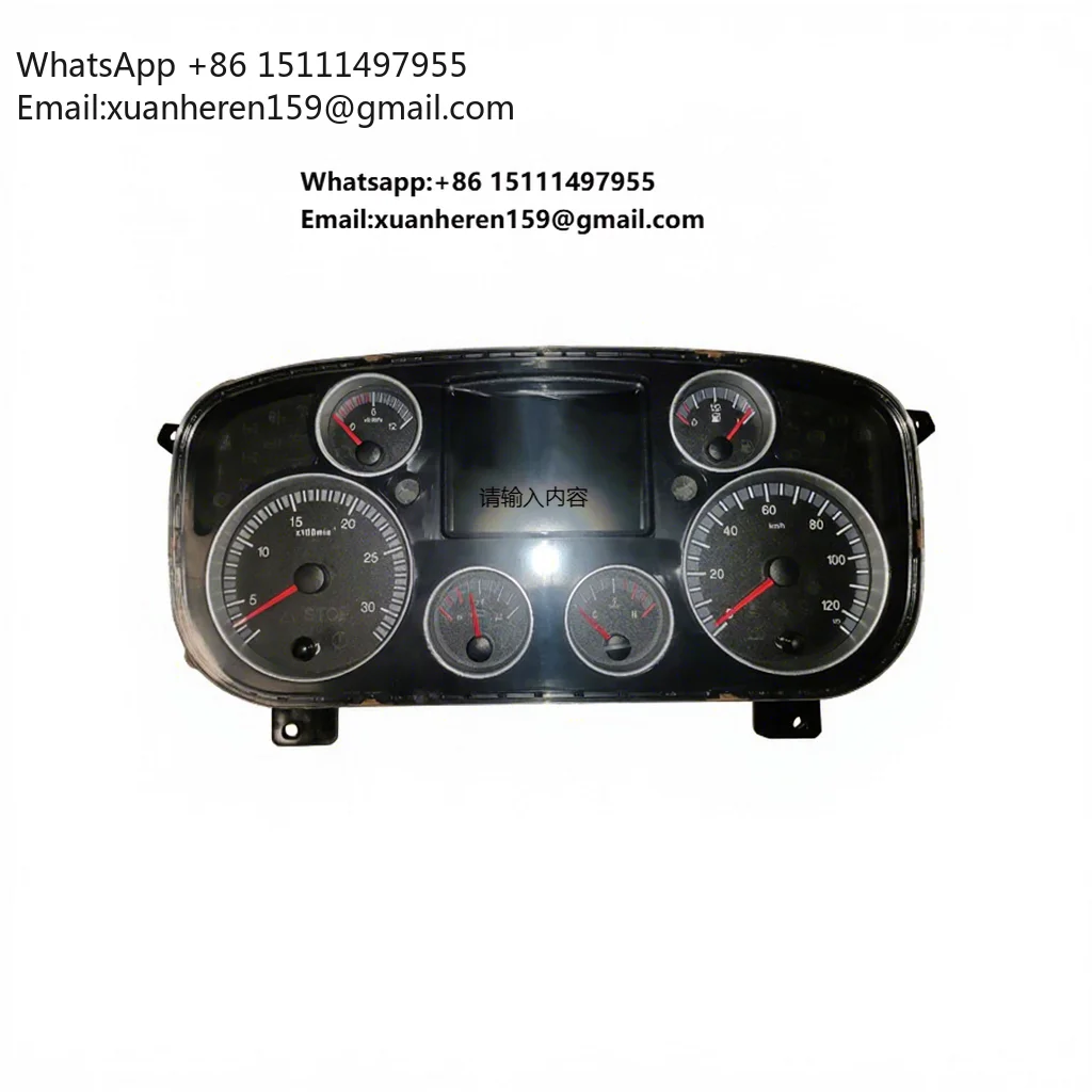 Car Dashboard WG9716582244 Forklift Tractor Universal Speedometer Digital Dashboard for Sitrak